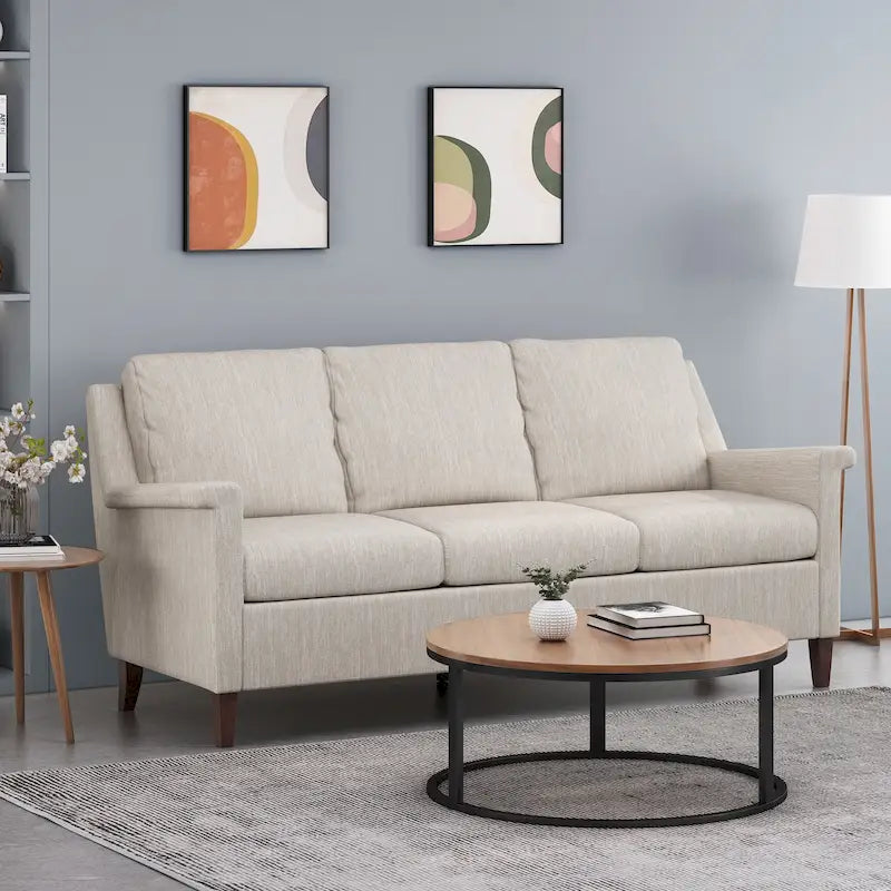 Canapé 3 places en tissu Dupont Modern de Christopher Knight Home