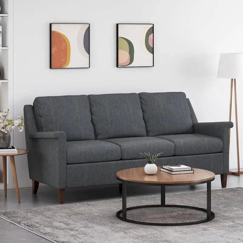 Canapé 3 places en tissu Dupont Modern de Christopher Knight Home