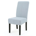 Chaises de salle à manger en tissu Pertica (lot de 2) par Christopher Knight Home - 17,75 L x 25,50 W x 39,75 H
