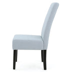 Chaises de salle à manger en tissu Pertica (lot de 2) par Christopher Knight Home - 17,75 L x 25,50 W x 39,75 H