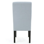 Chaises de salle à manger en tissu Pertica (lot de 2) par Christopher Knight Home - 17,75 L x 25,50 W x 39,75 H