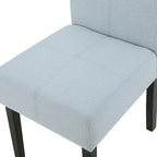 Chaises de salle à manger en tissu Pertica (lot de 2) par Christopher Knight Home - 17,75 L x 25,50 W x 39,75 H