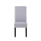 Chaises de salle à manger en tissu Pertica (lot de 2) par Christopher Knight Home - 17,75 L x 25,50 W x 39,75 H