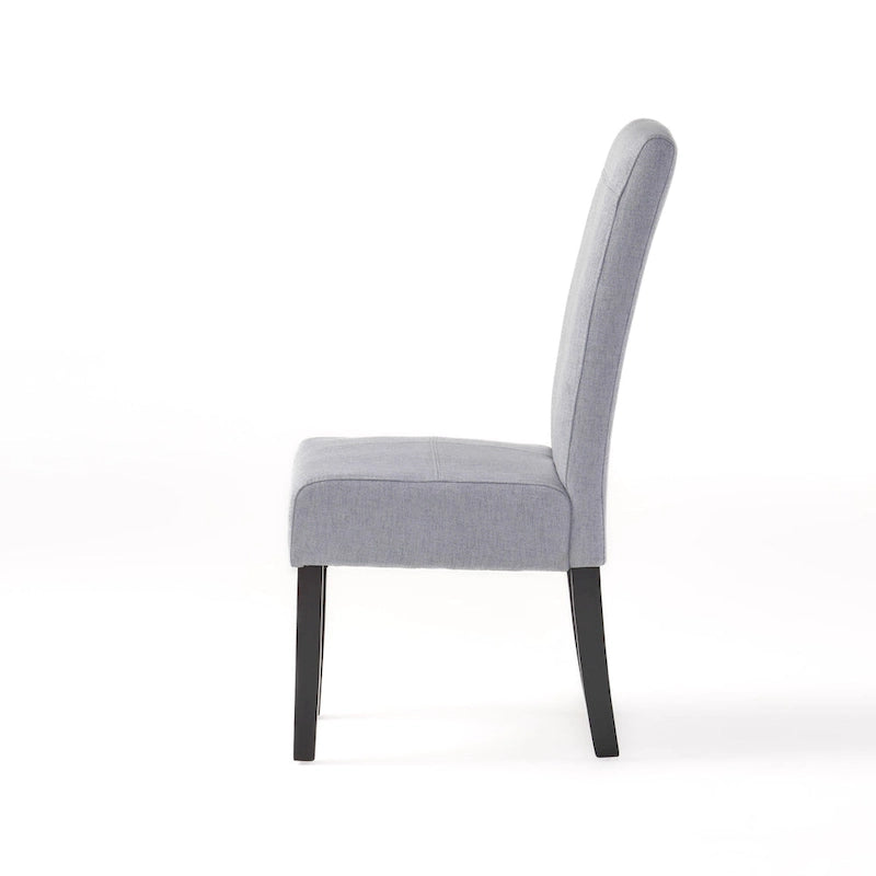 Chaises de salle à manger en tissu Pertica (lot de 2) par Christopher Knight Home - 17,75 L x 25,50 W x 39,75 H