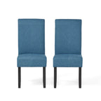 Chaises de salle à manger en tissu Pertica (lot de 2) par Christopher Knight Home - 17,75 L x 25,50 W x 39,75 H