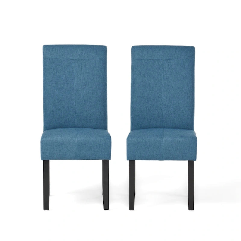 Chaises de salle à manger en tissu Pertica (lot de 2) par Christopher Knight Home - 17,75 L x 25,50 W x 39,75 H