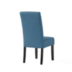 Chaises de salle à manger en tissu Pertica (lot de 2) par Christopher Knight Home - 17,75 L x 25,50 W x 39,75 H