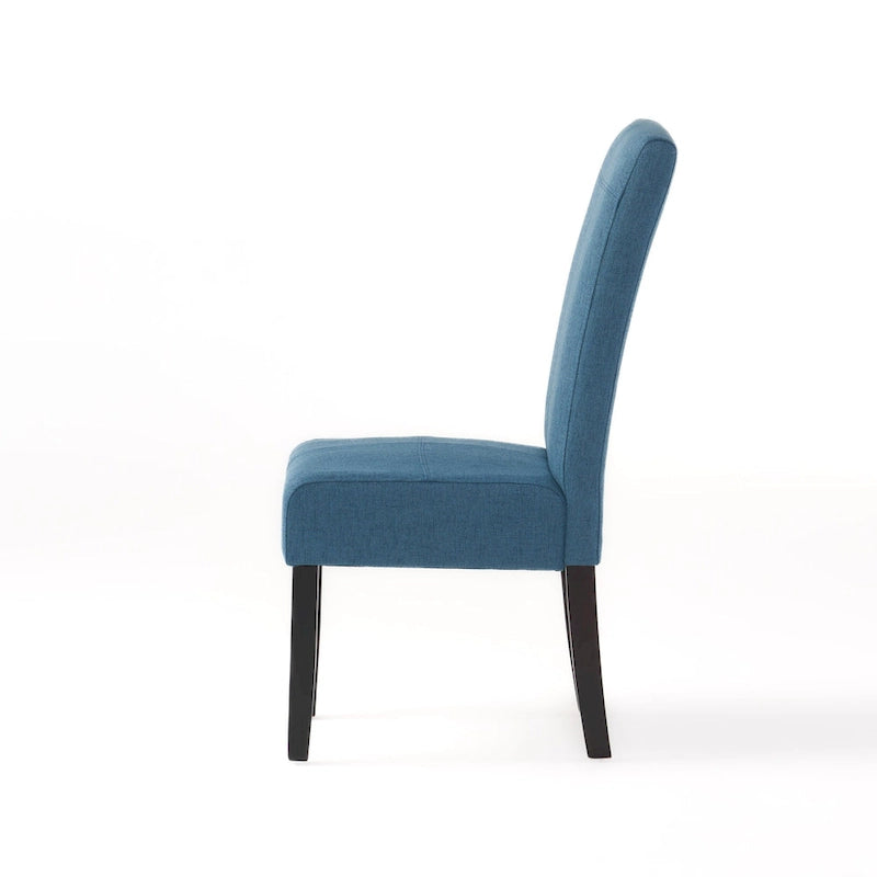 Chaises de salle à manger en tissu Pertica (lot de 2) par Christopher Knight Home - 17,75 L x 25,50 W x 39,75 H