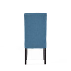 Chaises de salle à manger en tissu Pertica (lot de 2) par Christopher Knight Home - 17,75 L x 25,50 W x 39,75 H