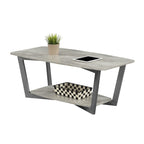 Table basse Graystone avec étagère de Convenience Concepts