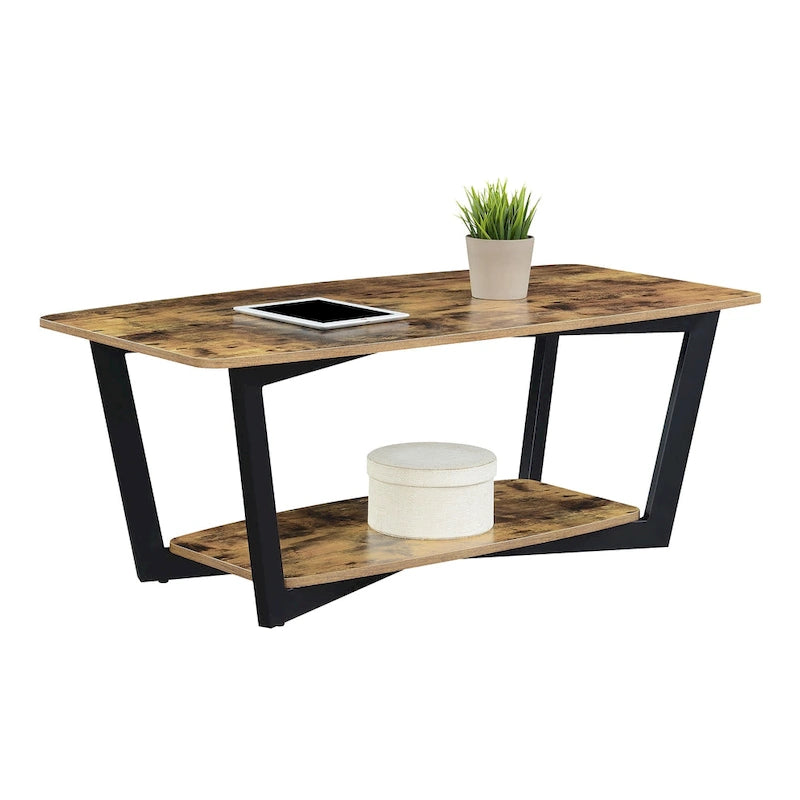 Table basse Graystone avec étagère de Convenience Concepts
