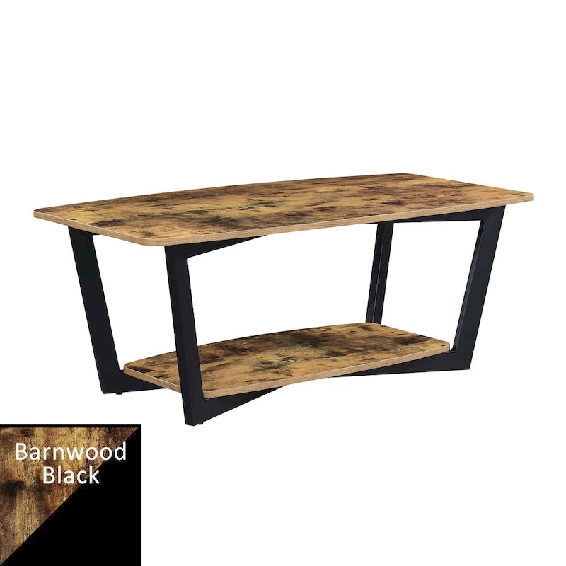 Table basse Graystone avec étagère de Convenience Concepts