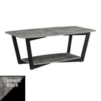 Table basse Graystone avec étagère de Convenience Concepts