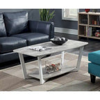 Table basse Graystone avec étagère de Convenience Concepts