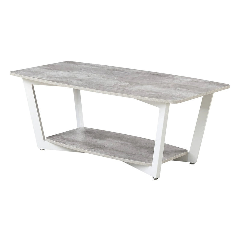 Table basse Graystone avec étagère de Convenience Concepts