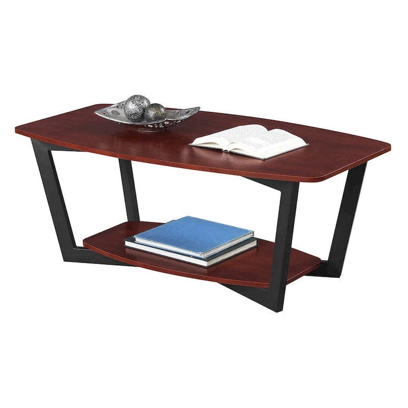 Table basse Graystone avec étagère de Convenience Concepts