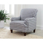 Chaise d'appoint à dossier haut rembourrée Danforth