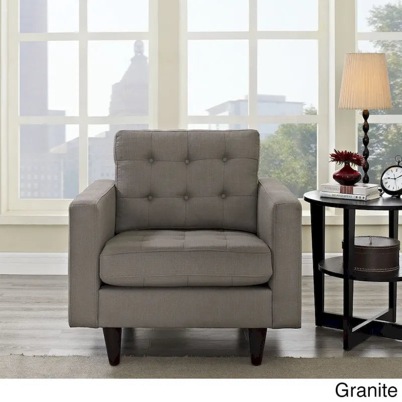 Fauteuil Modway Empress rembourré