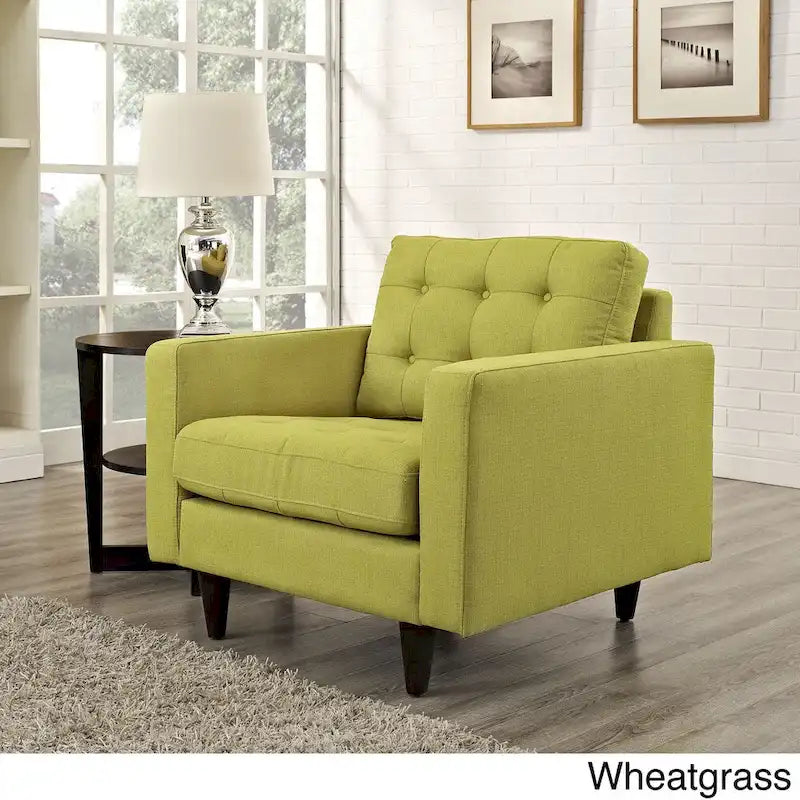 Fauteuil Modway Empress rembourré