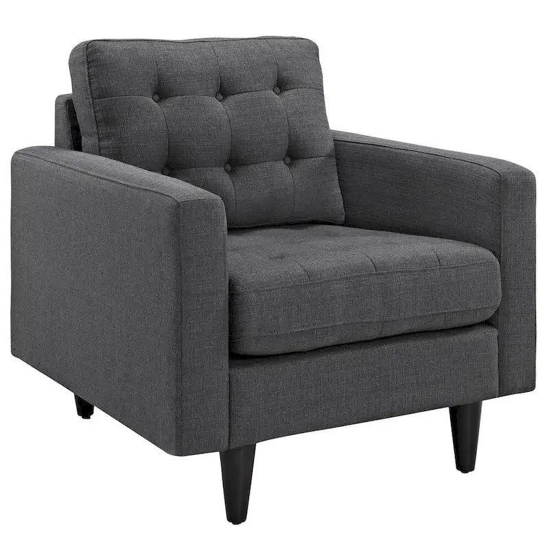 Fauteuil Modway Empress rembourré