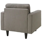 Fauteuil Modway Empress rembourré