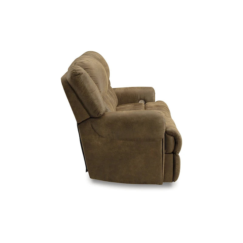 Canapé Inclinable Électrique Boothbay Brown de Signature Design by Ashley - 92 larg. x 42 prof. x 47 haut.
