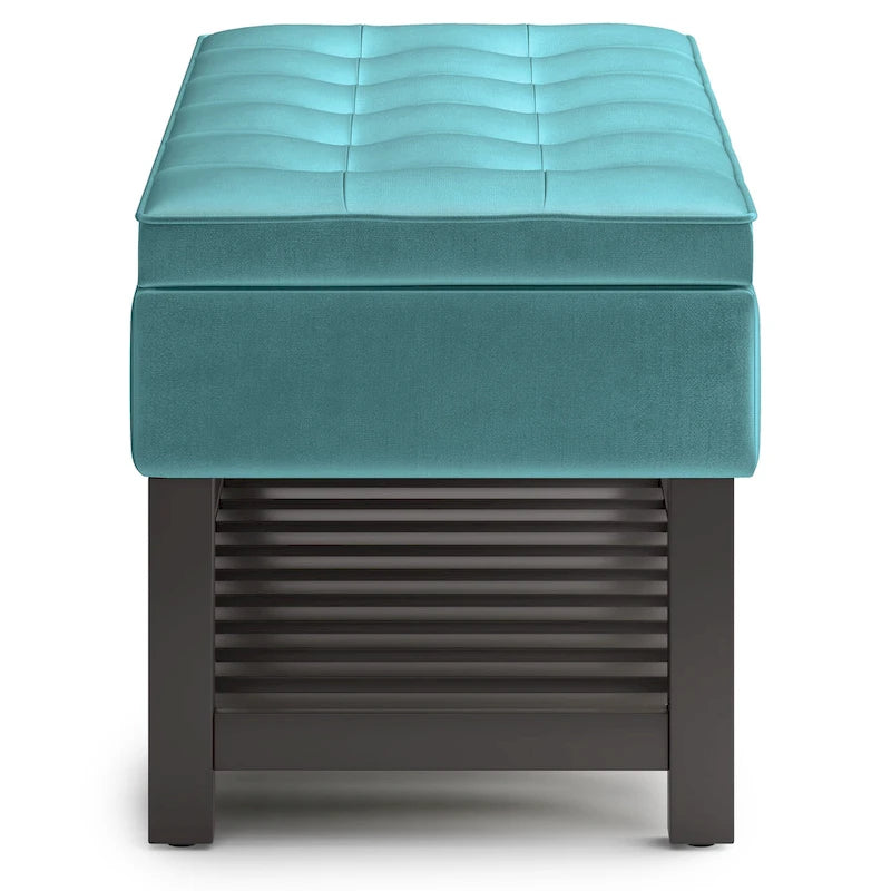 WYNDENHALL Essex Banc ottoman rectangulaire transitionnel de 44 po de large