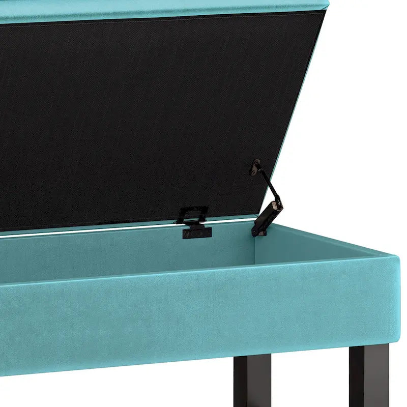 WYNDENHALL Essex Banc ottoman rectangulaire transitionnel de 44 po de large