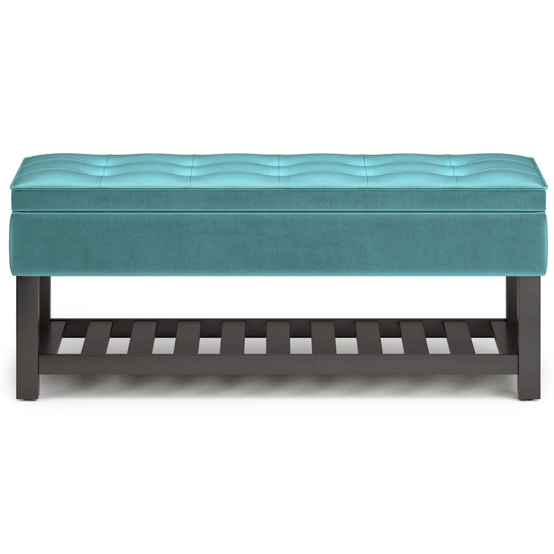WYNDENHALL Essex Banc ottoman rectangulaire transitionnel de 44 po de large