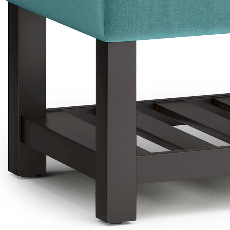WYNDENHALL Essex Banc ottoman rectangulaire transitionnel de 44 po de large