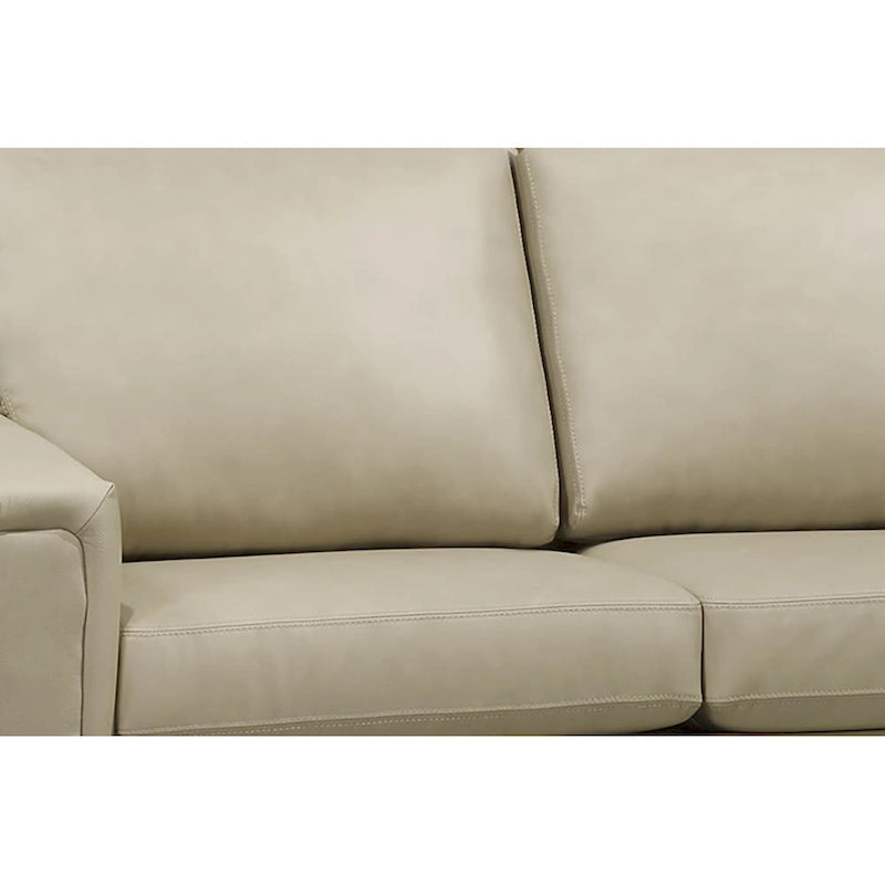 Ensemble canapé et fauteuil Lessa Modern Premium en cuir pleine fleur