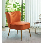 Fauteuil d'appoint large Sauter 23.2 de style moderne du milieu du siècle en microfibre avec pieds en métal