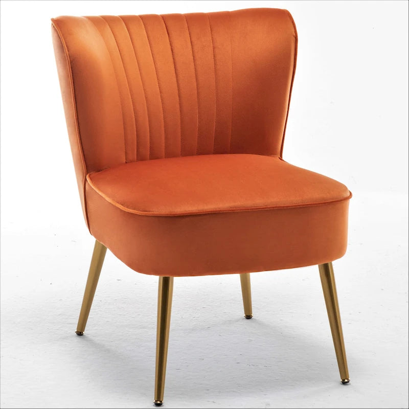 Fauteuil d'appoint large Sauter 23.2 de style moderne du milieu du siècle en microfibre avec pieds en métal