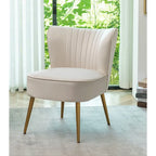 Fauteuil d'appoint large Sauter 23.2 de style moderne du milieu du siècle en microfibre avec pieds en métal