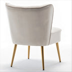 Fauteuil d'appoint large Sauter 23.2 de style moderne du milieu du siècle en microfibre avec pieds en métal