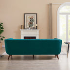 Canapé de salon en velours Chesterfield moderne Confor
