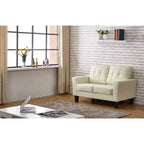 US Pride Furniture Fauteuil deux places rembourré moderne Feathery Devil