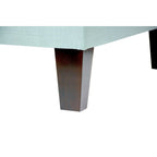 MJL Furniture Madison Ottoman surdimensionné, carré, rembourré et gansé