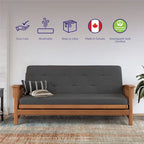 Matelas de futon DHP Trule de 6 po à ressorts Bonnell