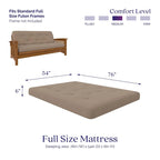 Matelas de futon DHP Trule de 6 po à ressorts Bonnell