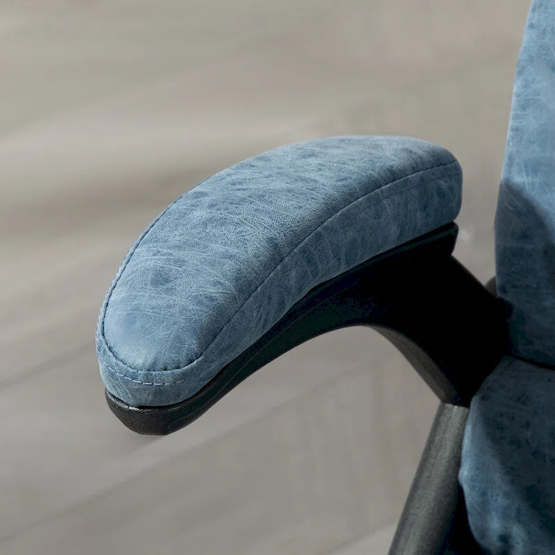 HOMCOM Fauteuil de bureau massant et vibrant à dossier haut avec 6 points de vibration, beige