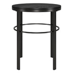 Table d'appoint ronde large Gaia 20 avec plateau en MDF