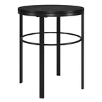 Table d'appoint ronde large Gaia 20 avec plateau en MDF