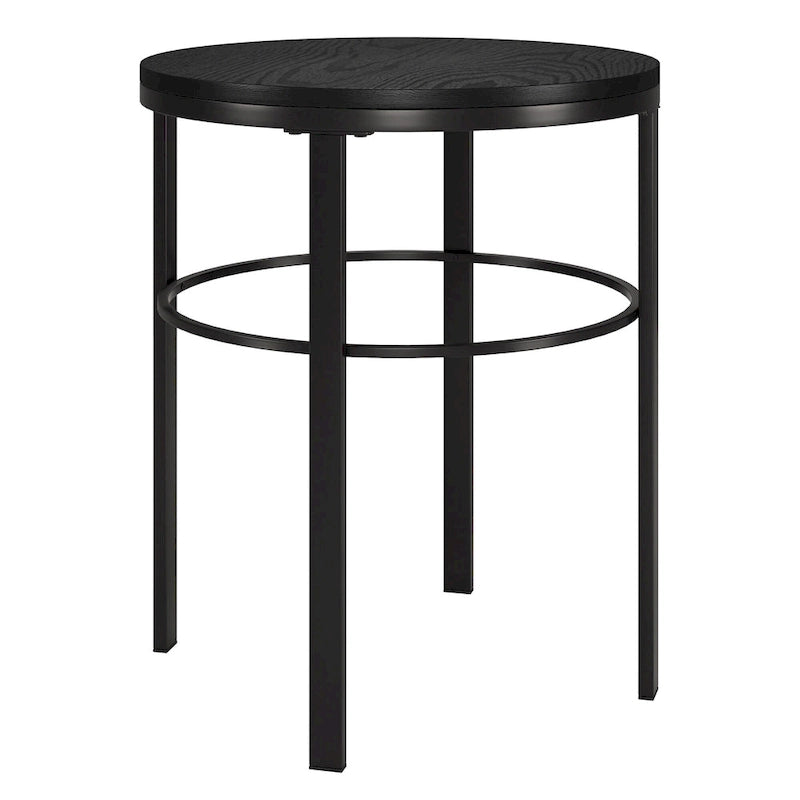 Table d'appoint ronde large Gaia 20 avec plateau en MDF