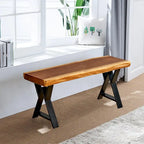 Pied de table rectangulaire robuste Home Soft Things de type W