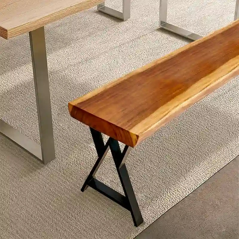 Pied de table rectangulaire robuste Home Soft Things de type W