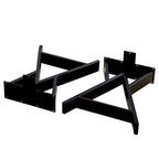 Pied de table rectangulaire robuste Home Soft Things de type W
