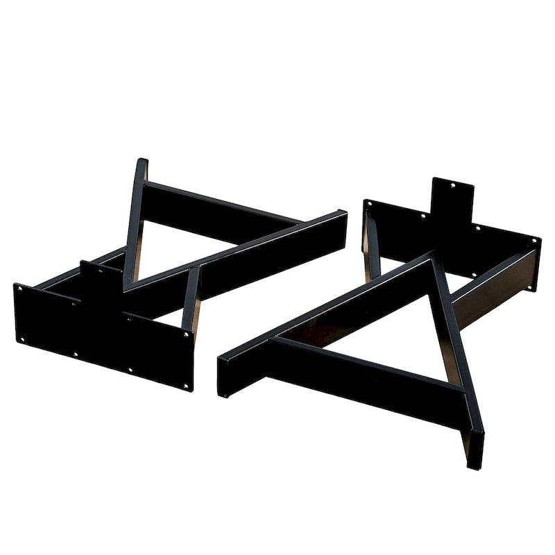 Pied de table rectangulaire robuste Home Soft Things de type W