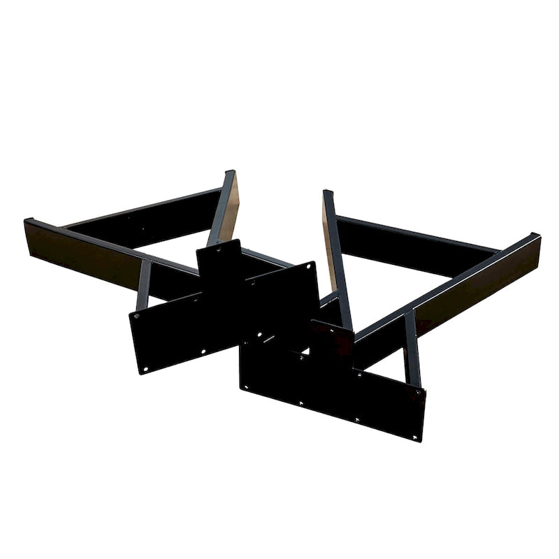 Pied de table rectangulaire robuste Home Soft Things de type W