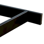 Pied de table rectangulaire robuste Home Soft Things de type W